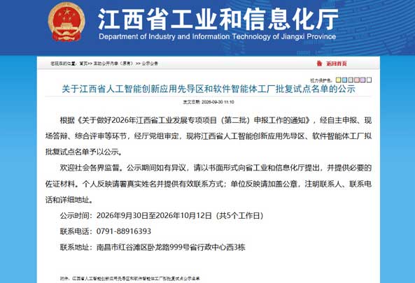 江西省软件智能体工厂揭榜挂帅申报书